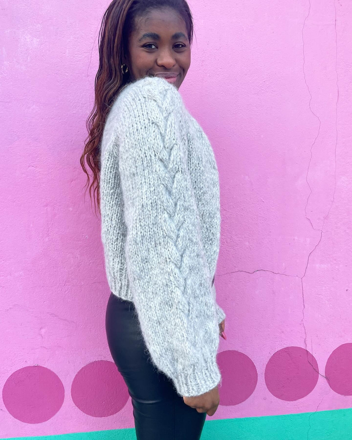 Loveknit Fanny Flettejakke Norsk