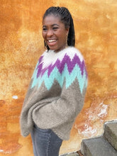 Indlæs billede til gallerivisning Loveknit Zig Zag Sweater