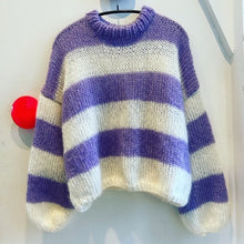 Indlæs billede til gallerivisning Loveknit Weekend Trøje - Rib hals