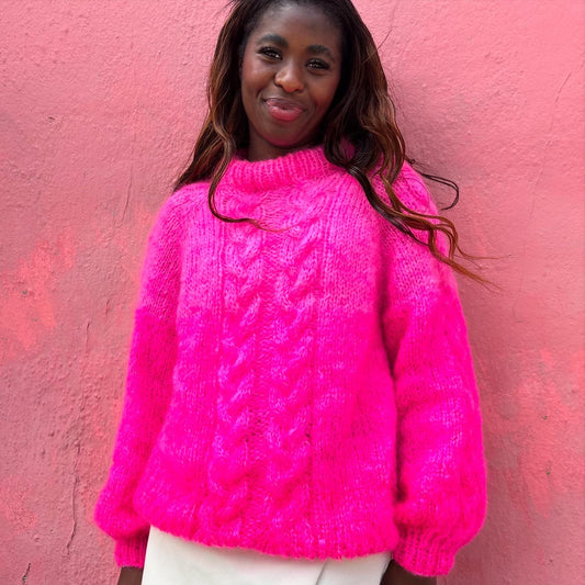 Loveknit Sonja Flettebluse Norsk