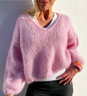 Loveknit Weekend Pullover – V-Ausschnitt