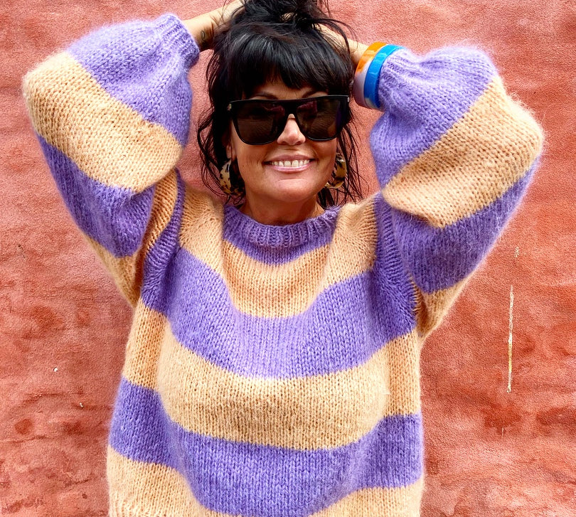Loveknit Stribesweater