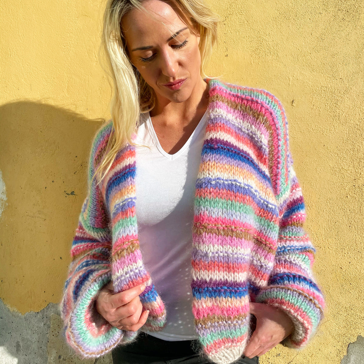 Loveknit Reste Jakke