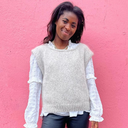 Loveknit Weekend Vest færdigstrik