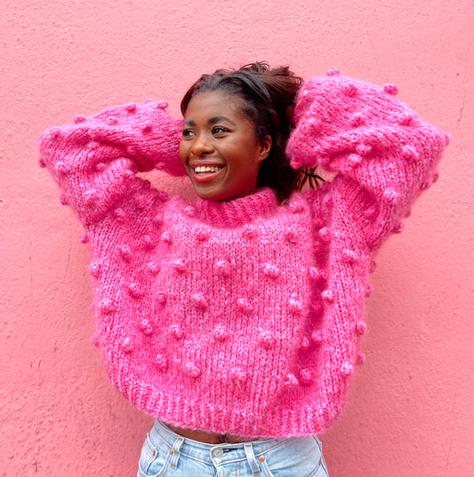Loveknit Popcorn Bluse