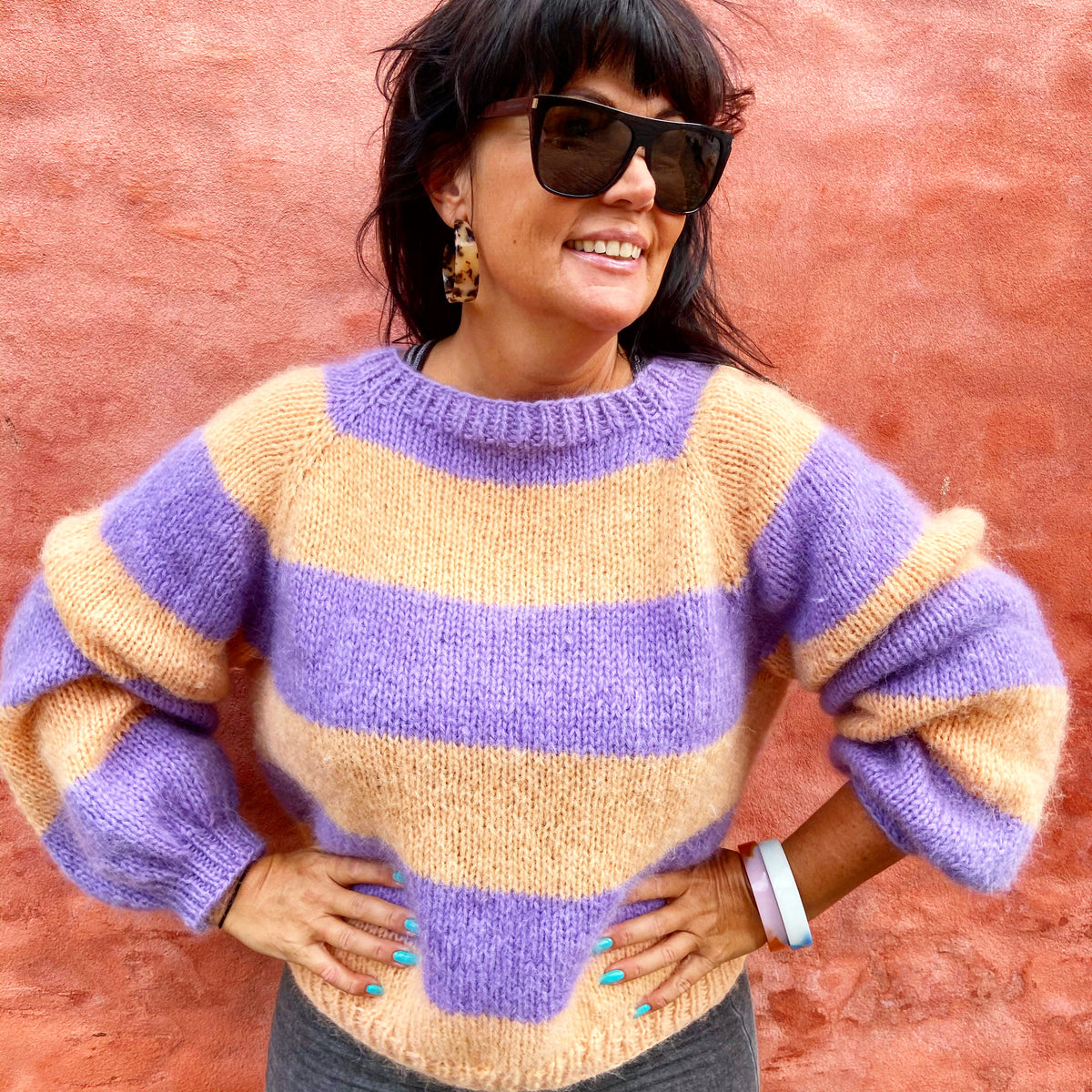 Loveknit Stribesweater