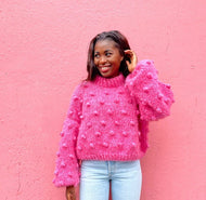 Loveknit Popcorn Sweater (ENG)
