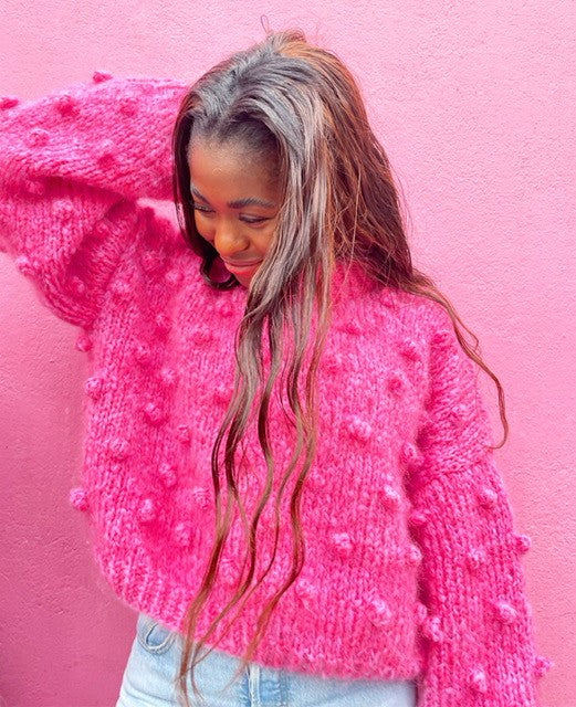 Loveknit Popcorn Genser Norsk